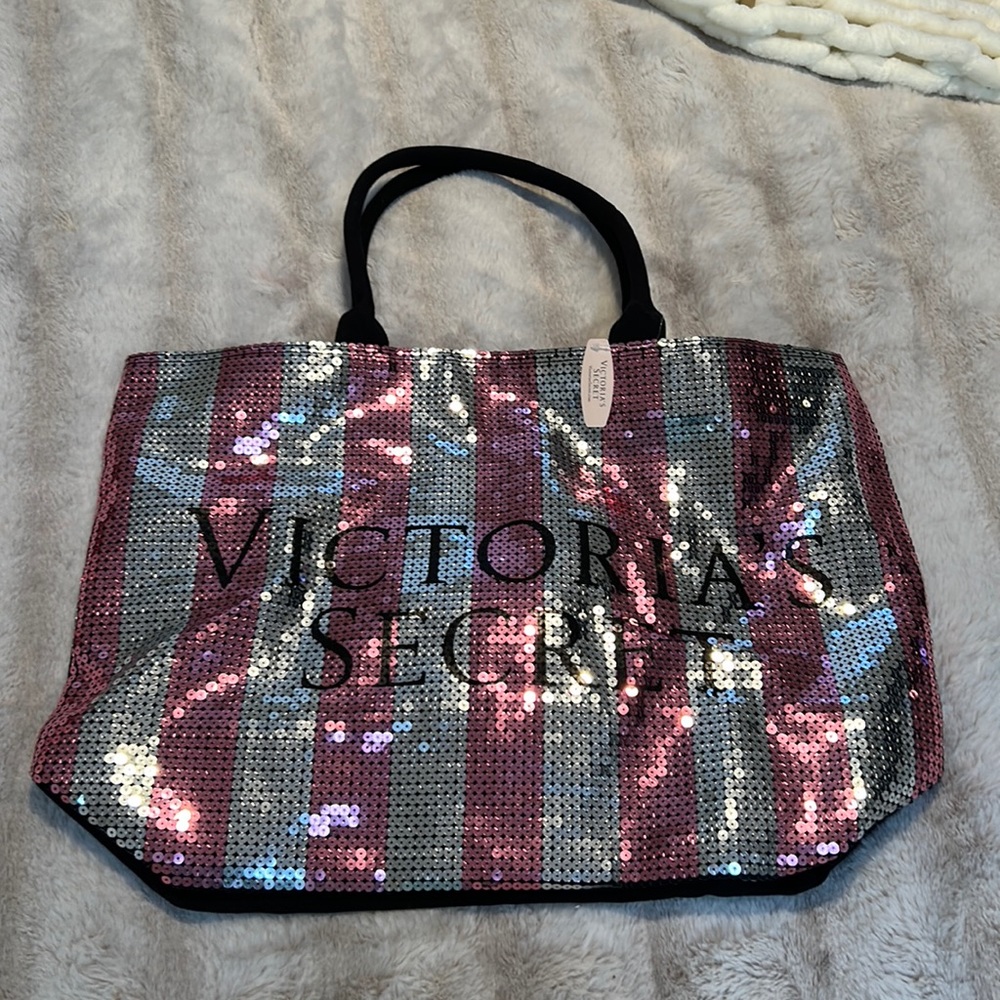 Victorias Secret Tote Bag Sparkles